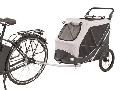 Trixie Dog Bike Cart falten grau