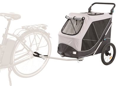 Trixie Dog Bike Cart falten grau