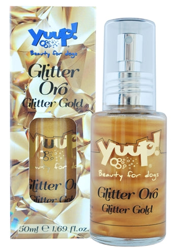 Yuup! Mode glitzer Goldhundparfüm