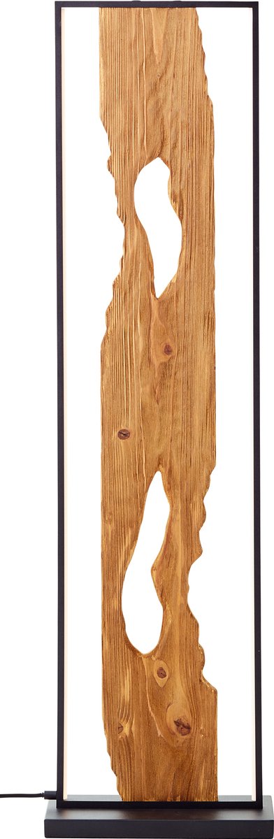 Brilliant Chaumont – Stehleuchte – LED 20 W 3000 K – schwarzes Holz