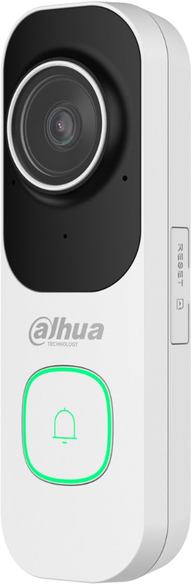 Dahua intelligente WLAN-Türklingel mit Kamera weiß, keine Abonnementkosten