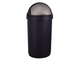 Curver Roll Bullet Bin 50l Schwarz Silber