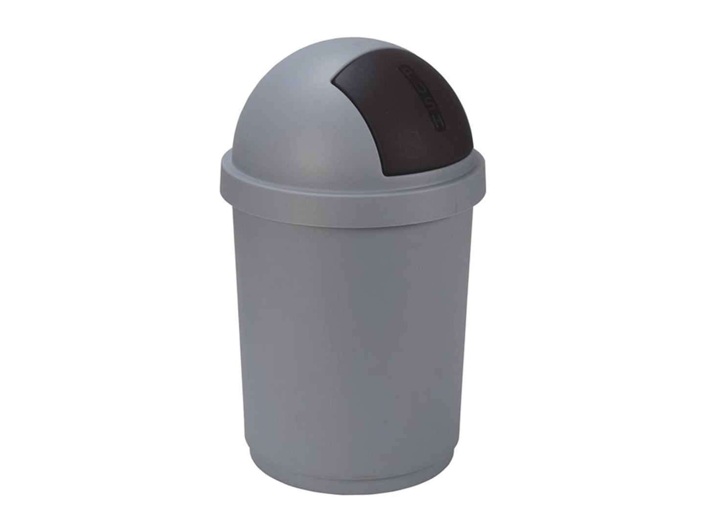 Curver Roll Bullet Bin 50l Silber Schwarz