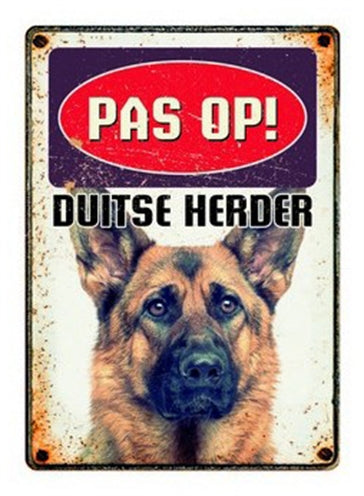 Viele Geschenke Wakkordstaat Blik Deutsch Schäferhund