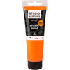 Creall Studio Acrylfarbe, halbdeckend, Orange (09), 120 ml 1 Flasche