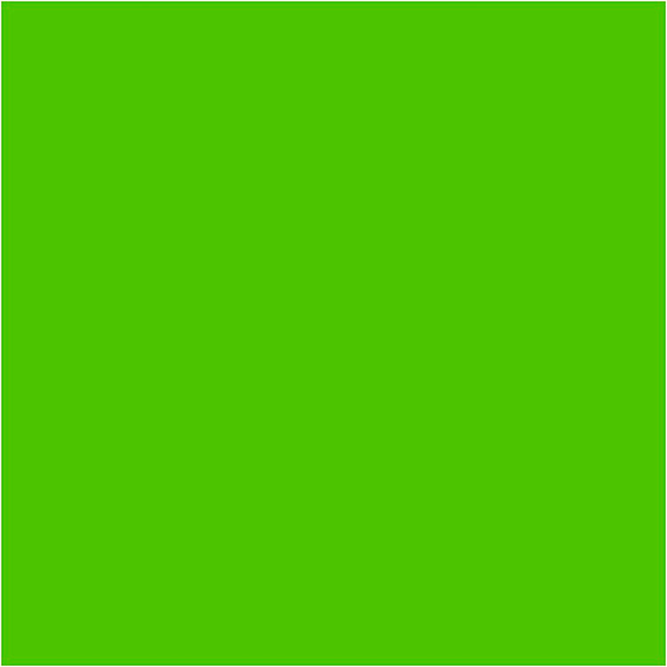 Creall Studio Acrylfarbe, halbdeckend, Brillantgrün (50), 120 ml 1 Flasche
