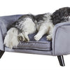 Verzaubertes Haustier Enchanted Hundekorb Sofa Romy Zinn Grau