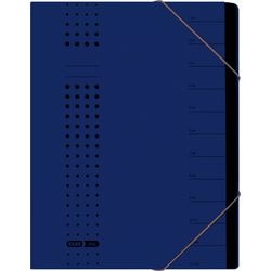 Sortiermappe Elba chic A4 blau