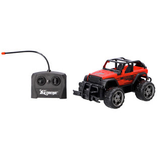 Schnellräder radiographisch kontrolliert Monster Truck Jeep 1:18