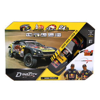 Dynatech ferngesteuertes Auto Peugeot 1:16 2.4G 3008 DKR Loeb 19