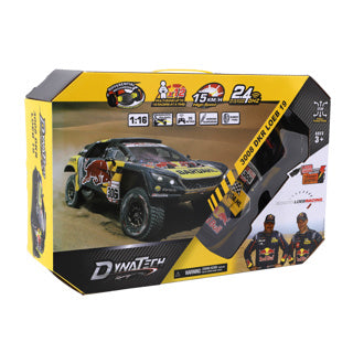 Dynatech ferngesteuertes Auto Peugeot 1:16 2.4G 3008 DKR Loeb 19