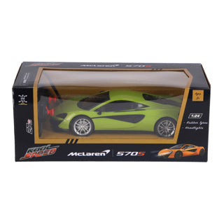 Cool Speed ​​Radio -kontrolliertes Auto McLaren 1:24 570s Neon Green