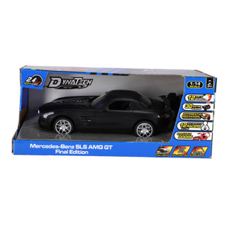 Kool Geschwindigkeit radiographisch kontrolliert Auto Mercedes-Benz 1:14 2.4 g SLS AMG GT Finale Edition Schwarz