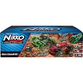 Nikko radiographisch kontrolliert Auto Rock Crusher Techno Green Mailer