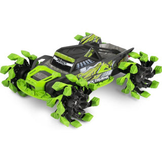 Nikko radiographisch kontrolliert Auto Rock Crusher Techno Green Mailer