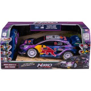 Nikko Toys Nikko RC Rally 1:18 – Nachtmodus: M-Sport Ford Puma #19 Loeb (10391 10390)