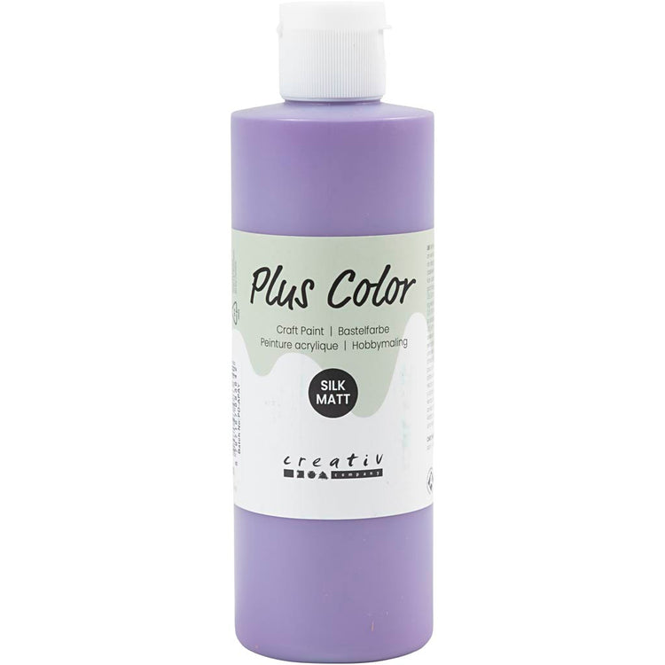 Plus Farb Acrylfarbe, dunkler Flieder, 250 ml 1 Flasche