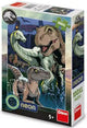 Neon -Puzzle der Dinosaurier 100 xl Stücke