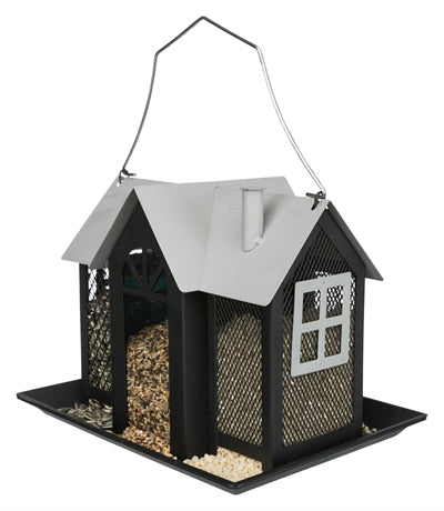 Trixie Feeding House Villa Metaal Schwarz