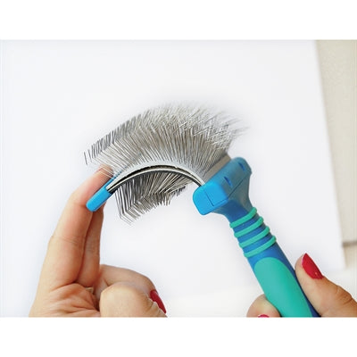Vivog Pinsel doppelt biegenblau