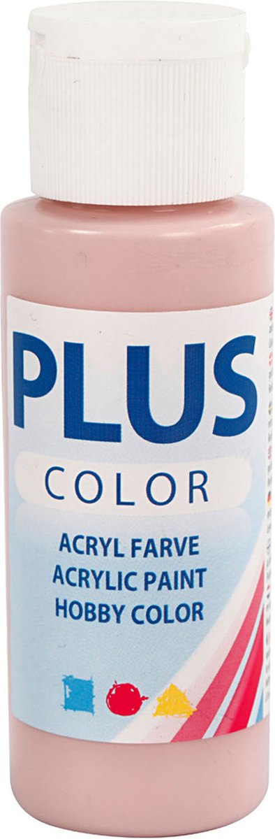 Plus Farbakrylfarbe, staubige Rose, 60 ml