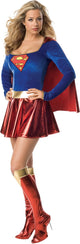 Generik Rubie's Kostüm Supergirl Damen Polyester blau 4-teilig Größe M