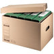 Archivbox Leitz Karton braun