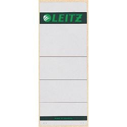Aktenrückenetiketten Leitz grau 10 Blatt Papier
