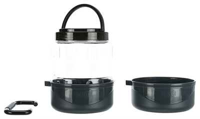 Trixie Reisset Food Bowl trinkt Dunkelgrau