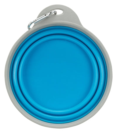 Trixie Food Bowl Trinkende Mülleimer Reisen Rand Silicone Assorti