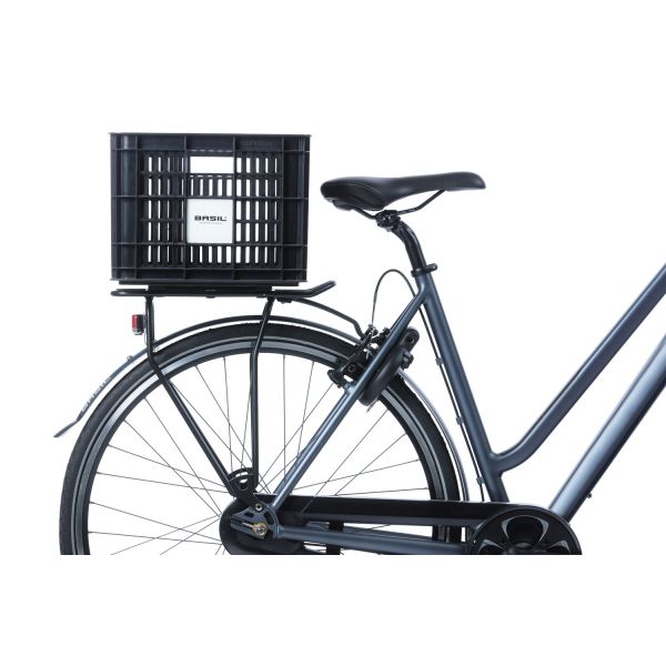 Basilikum fietslat m - mittel - 29,5 Liter - schwarz