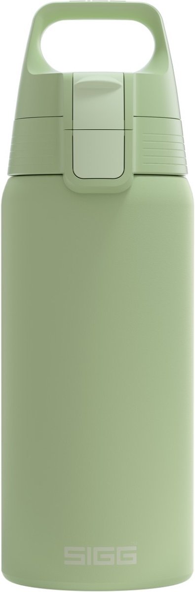 Sigg | Shield Therm One 0,5 l Öko-Grün | Trinkflasche aus Edelstahl