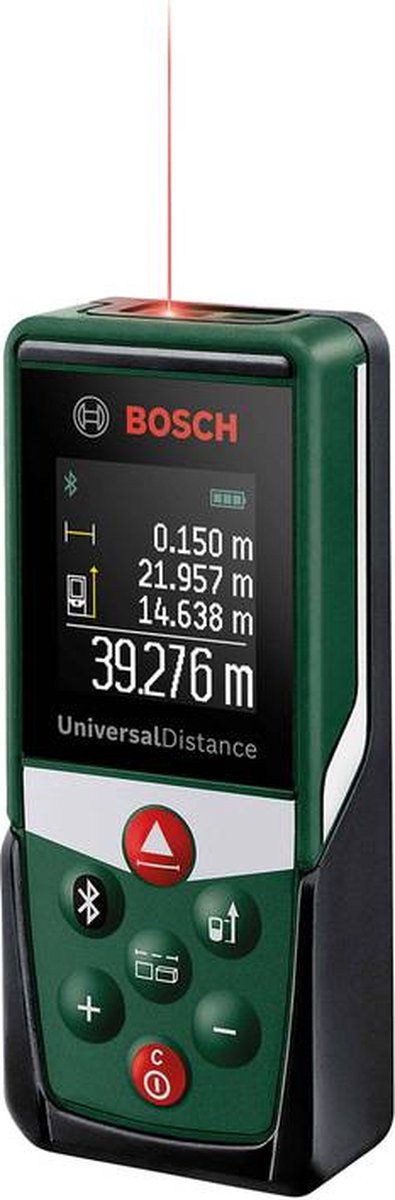 Bosch universaldistance 50c – Laser-Entfernungsmesser – inklusive Batterien und Aufbewahrungskoffer