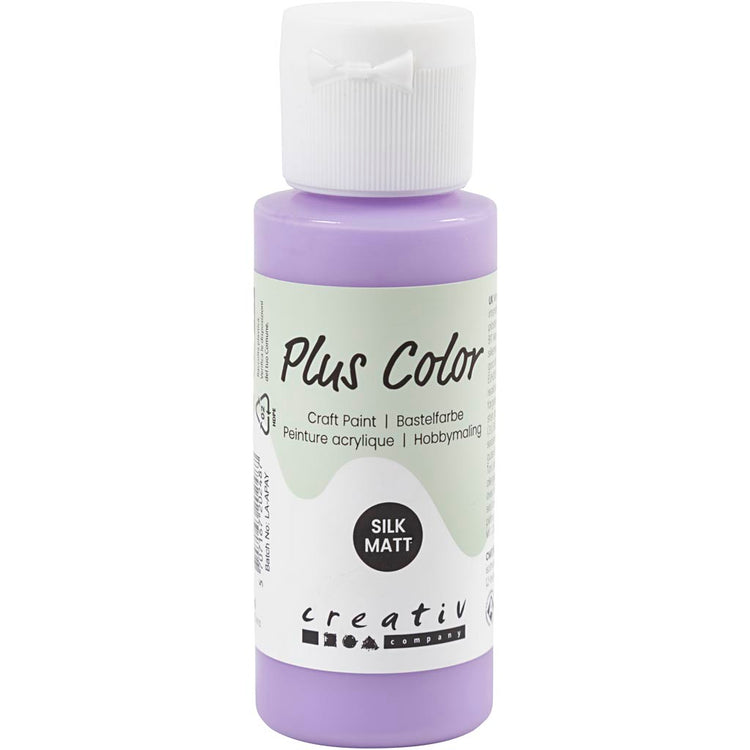 Plus Color Acrylfarbe, violett, 60 ml 1 Flasche