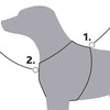 Trixie Hund härter Premium Trekking Aqua Blue Grey