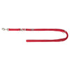 Trixie Dog -Leine Premium Doppel -stichigte einstellbare Rot