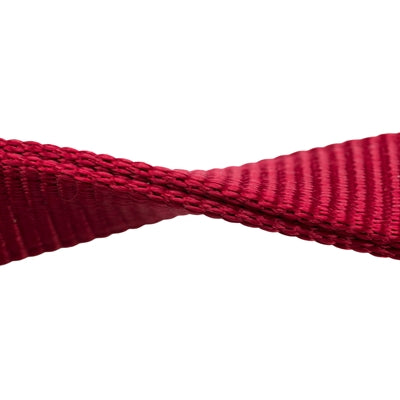 Trixie Dog -Leine Premium Doppel -stichigte einstellbare Rot