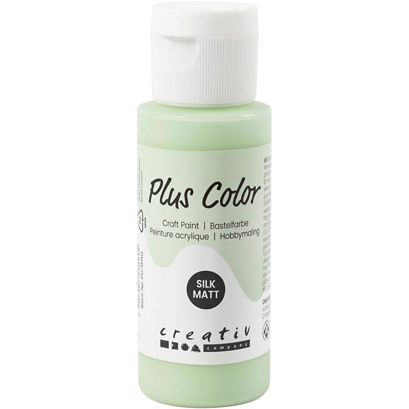 Plus Color Acrylfarbe, Frühlingsgrün, 60 ml 1 Flasche