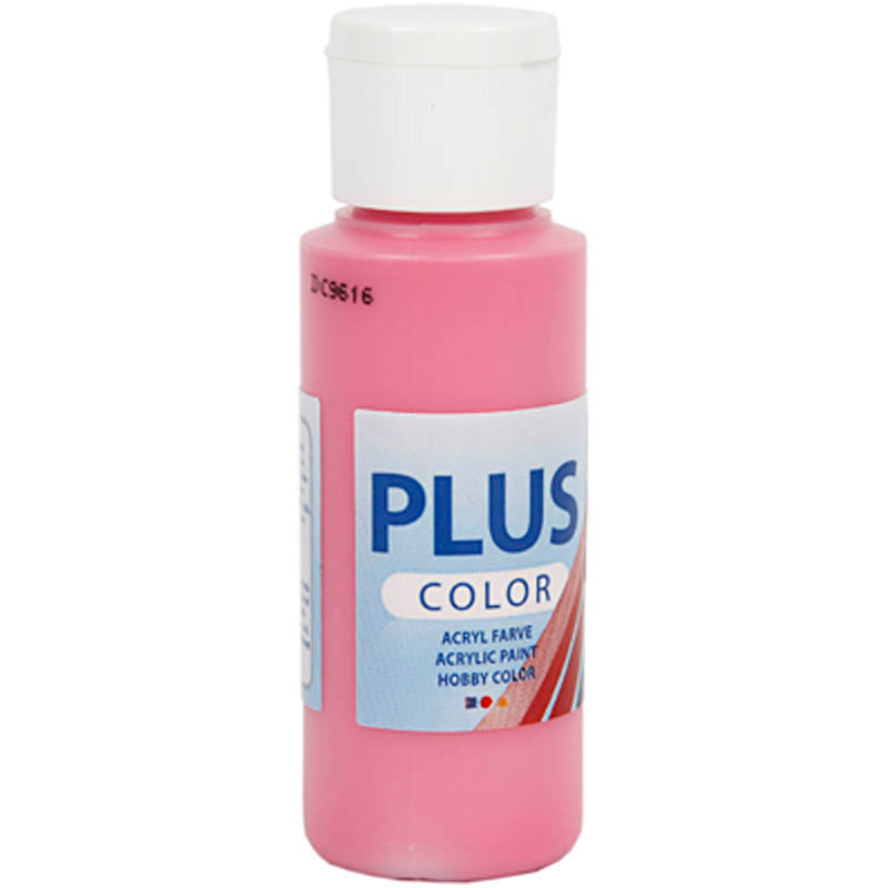 Plus Color Acrylfarbe, Fuchsia, 60 ml 1 Flasche