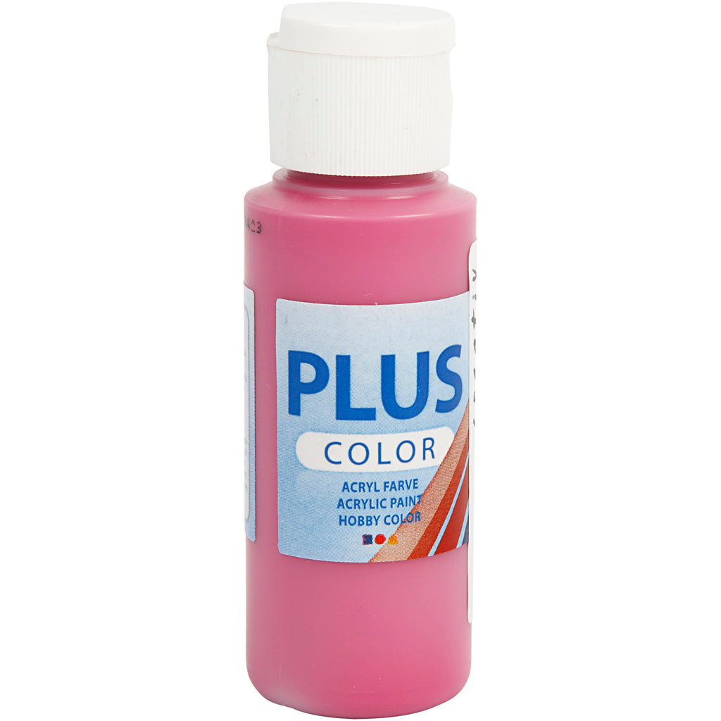 Plus Color Acrylfarbe, Royal Fuchsia, 60 ml 1 Flasche