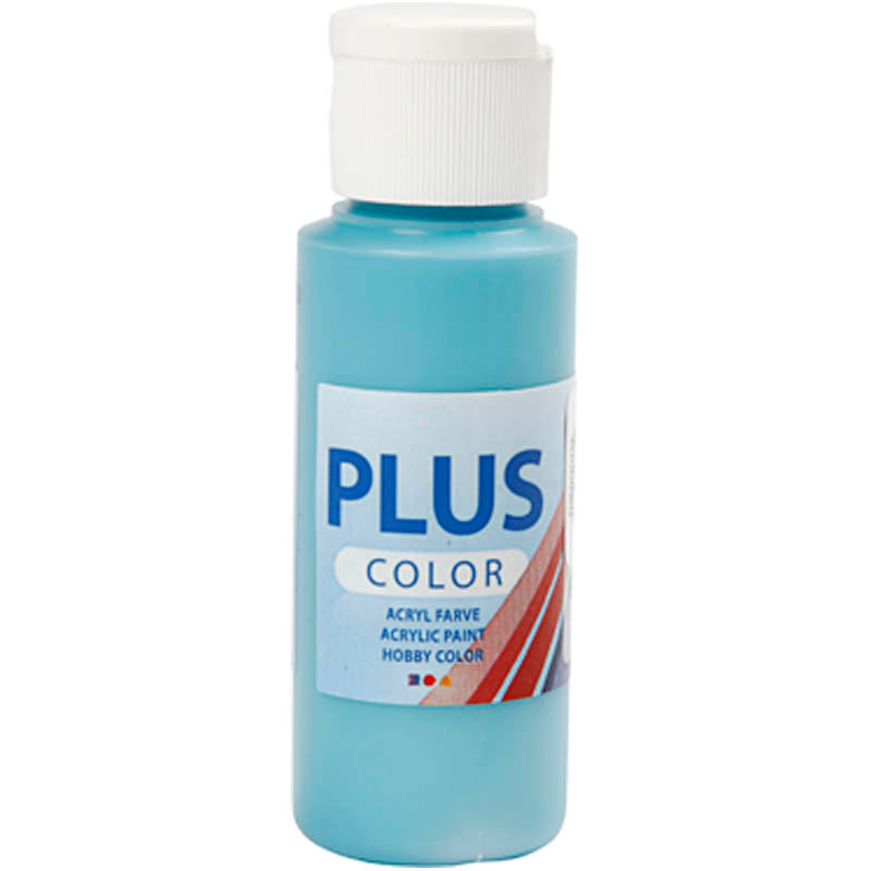 Plus Color Acrylfarbe, Türkis, 60 ml 1 Flasche