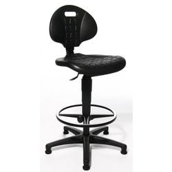 Drehstuhl Tec 20 Counter Topstar Polyurethan-Kunststoff 42cm schwarz
