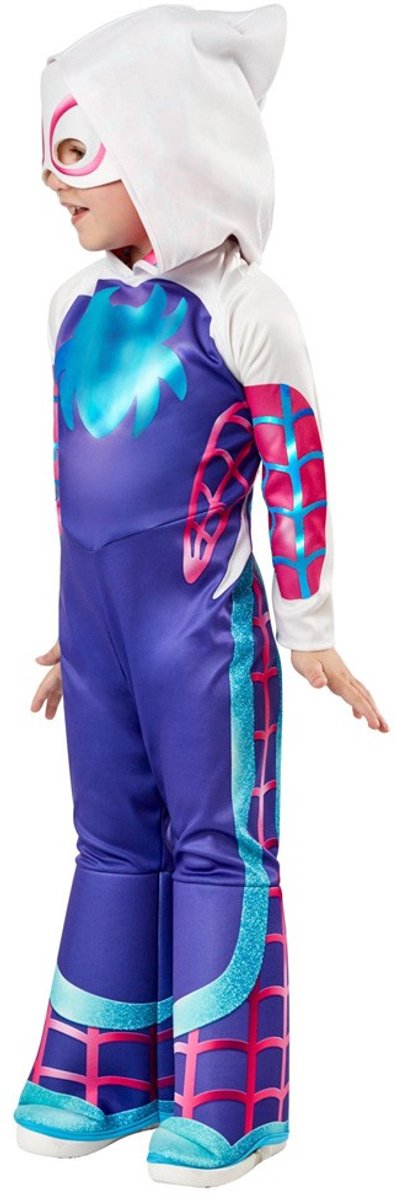 Rubies nl Spidey Ghost Spider Deluxe Kinderkostüm – Größe 92–98
