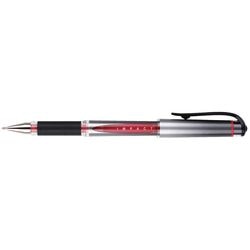 Imp Gelstift Mitsubishi Uni-Ball Act 1535, komfortabler Griff, mittlere 0,6 mm rote Kappe
