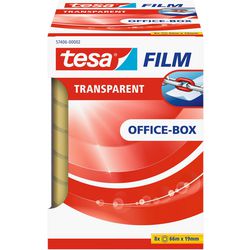 Klebeband Tesafilm 19mmx66m transparent 8 Stück