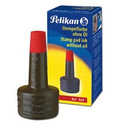 Stempelfarbe Pelikan 4k 28ml rot