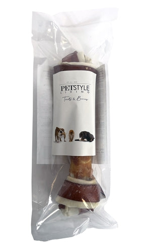 PetStyle Living Knoted Bot Multicolor mit Hühnchen