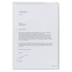 L-förmige Ordner Rexel A4 transparent