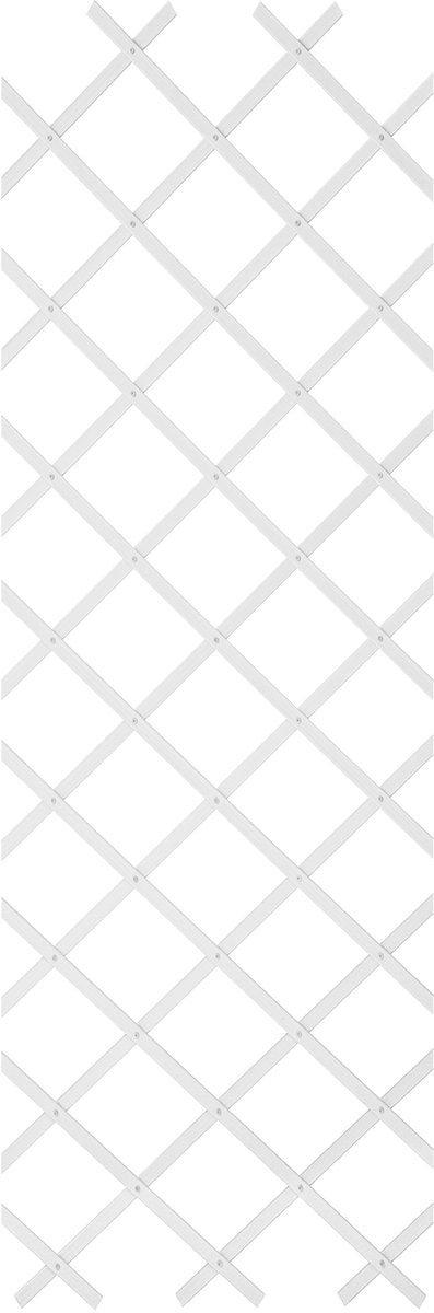 Nature Nature Garden Slat Arbeit 50x150 cm PVC Weiß 6040701