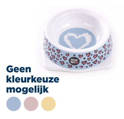Martin Food Bowl Katze Melamin -Assorti